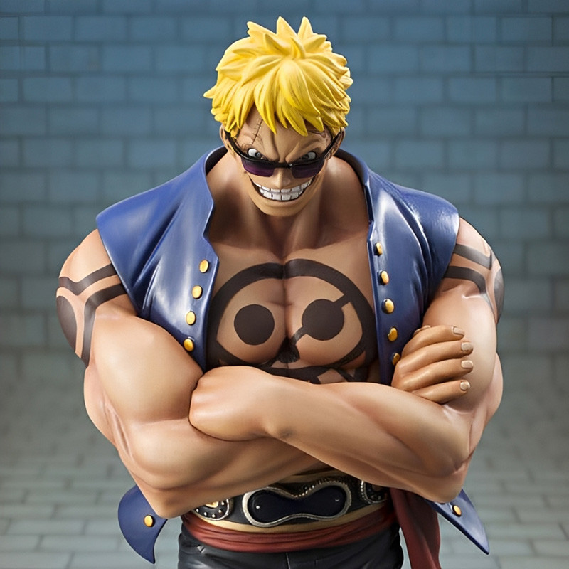 Figurine Bellamy la Hyène Portrait Of Pirates Sailing Again Reissue Megahouse One Piece