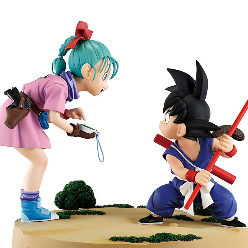 Figurine Goku & Bulma Ichibansho Bandai Dragon Ball