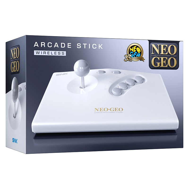 Stick Arcade Blanc AES+ Edition Anniversaire SNK Neo Geo