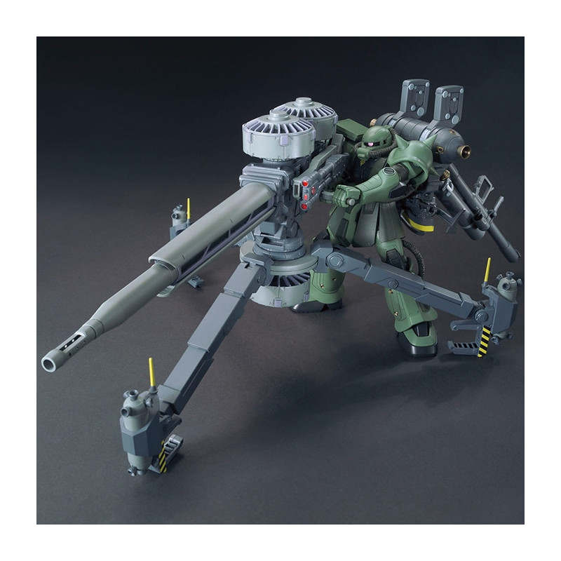 GUNDAM High Grade MS-06 Zaku II + Big Gun Set Bandai Gunpla GUNDAM High Grade MS-06 Zaku II + Big Gun Set Bandai Gunpla