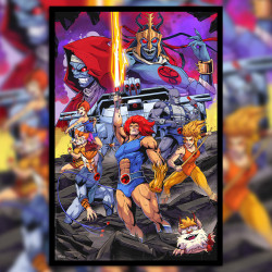 Impression Art Print ThunderCats Roar! Sideshow Cosmocats