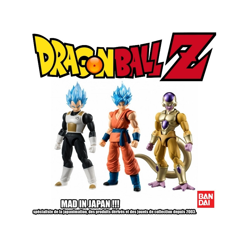 DRAGON BALL Z pack figurines Shodo Bandai série 2 DRAGON BALL Z pack figurines Shodo Bandai série 2
