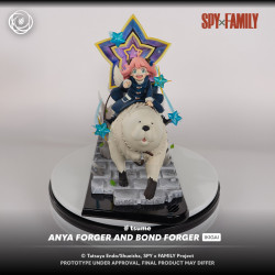 Statue Anya Forger and Bond Forger Ikigai Tsume Art Spy X Family