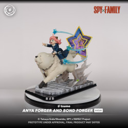 Statue Anya Forger and Bond Forger Ikigai Tsume Art Spy X Family