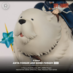 Statue Anya Forger and Bond Forger Ikigai Tsume Art Spy X Family