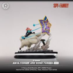 Statue Anya Forger and Bond Forger Ikigai Tsume Art Spy X Family