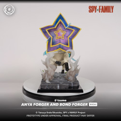 Statue Anya Forger and Bond Forger Ikigai Tsume Art Spy X Family