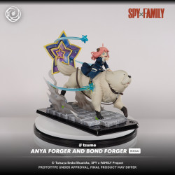 Statue Anya Forger and Bond Forger Ikigai Tsume Art Spy X Family