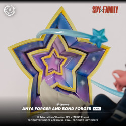 Statue Anya Forger and Bond Forger Ikigai Tsume Art Spy X Family