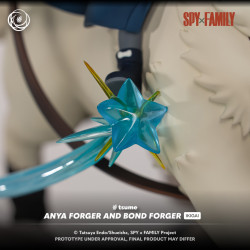 Statue Anya Forger and Bond Forger Ikigai Tsume Art Spy X Family