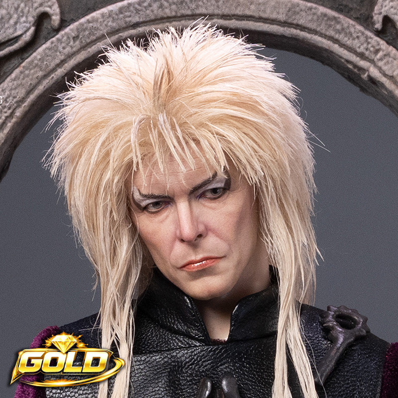 Figurine Jareth le Roi des Gobelins Deluxe Gold Edition Infinite Statue Labyrinthe