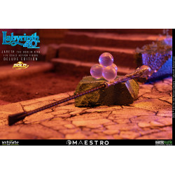 Figurine Jareth le Roi des Gobelins Deluxe Gold Edition Infinite Statue Labyrinthe