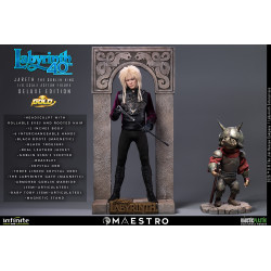 Figurine Jareth le Roi des Gobelins Deluxe Gold Edition Infinite Statue Labyrinthe
