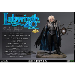 Figurine Jareth le Roi des Gobelins The 13th Hour Gold Edition Infinite Statue Labyrinthe