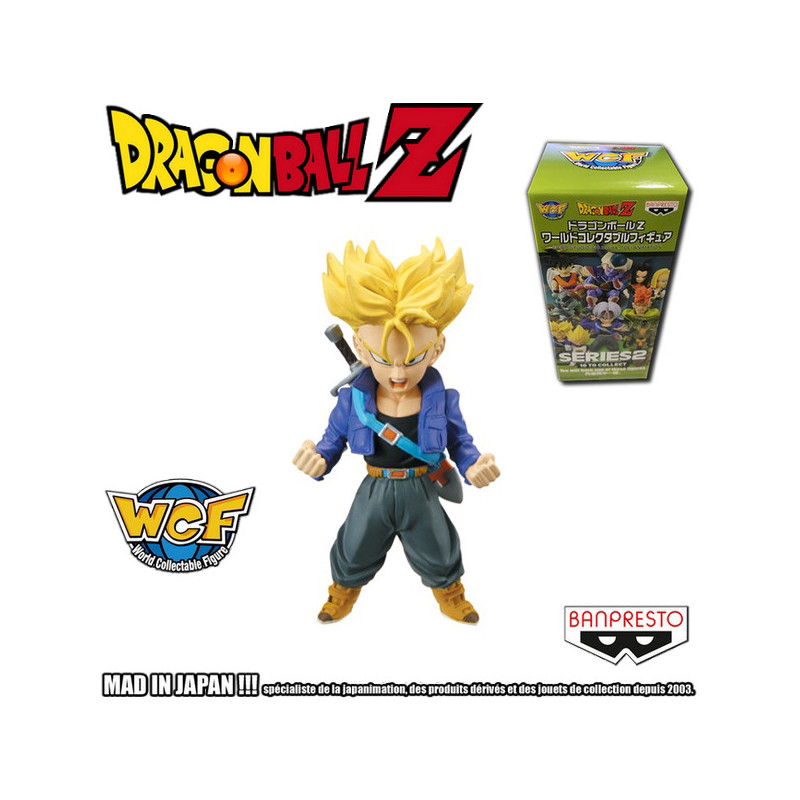 DRAGON BALL Z figurine Trunks S. Saiyan WCF séries Cyborgs Banpresto DRAGON BALL Z figurine Trunks S. Saiyan WCF séries Cyborgs Banpresto