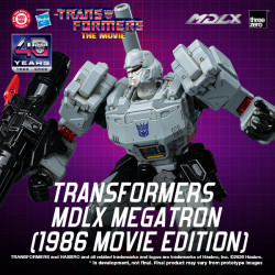 Figurine Megatron 1986 Movie Edition MDLX Threezero Transformers