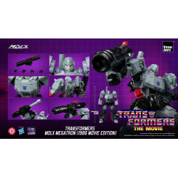 Figurine Megatron 1986 Movie Edition MDLX Threezero Transformers