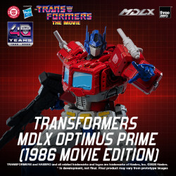 Figurine Optimus Prime 1986 Movie Edition MDLX Threezero Transformers