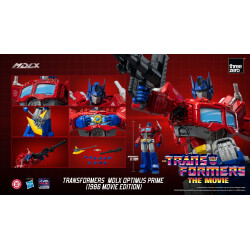 Figurine Optimus Prime 1986 Movie Edition MDLX Threezero Transformers