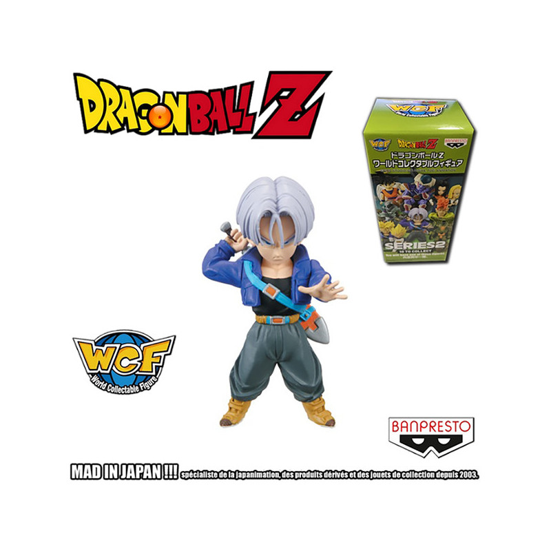 DRAGON BALL Z figurine Trunks WCF séries Cyborgs Banpresto DRAGON BALL Z figurine Trunks WCF séries Cyborgs Banpresto