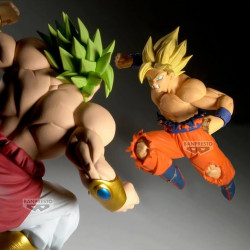 DBZ Figurines Broly vs Son Goku Match Makers Banpresto