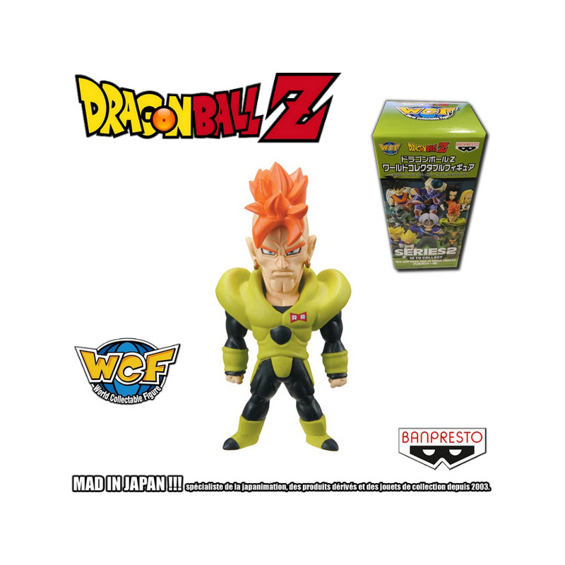 DRAGON BALL Z figurine C-16 WCF séries Cyborgs Banpresto DRAGON BALL Z figurine C-16 WCF séries Cyborgs Banpresto