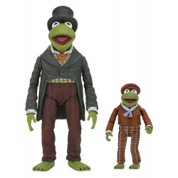 Pack 2 Figurines Kermit & Robin Ultimate Neca Noël chez les Muppets