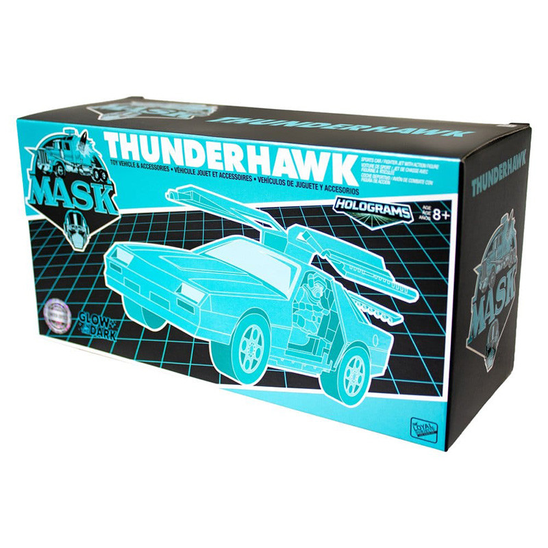 Thunderhawk & Figurine Matt Trakker Hologram Variant The Loyal Subjects MASK