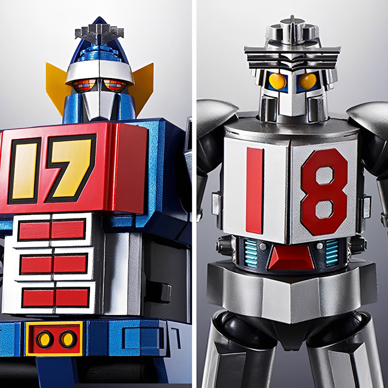 GX-101S Daitetsujin 17 & 18 Graviton Box Soul Of Chogokin Bandai Daitetsujin 17