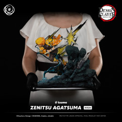 Statue Ikigai Zenitsu Agatsuma Tsume Art Demon Slayer