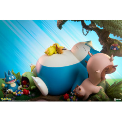 Statue Diorama Ronflex Sideshow Pokemon