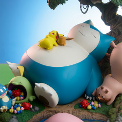 Statue Diorama Ronflex Sideshow Pokemon