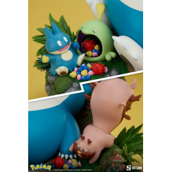 Statue Diorama Ronflex Sideshow Pokemon