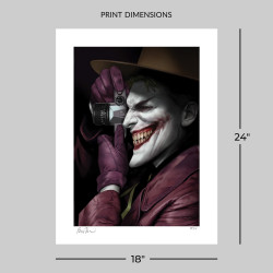 Impression Art Print Batman The Killing Joke Reprise Sideshow DC Comics