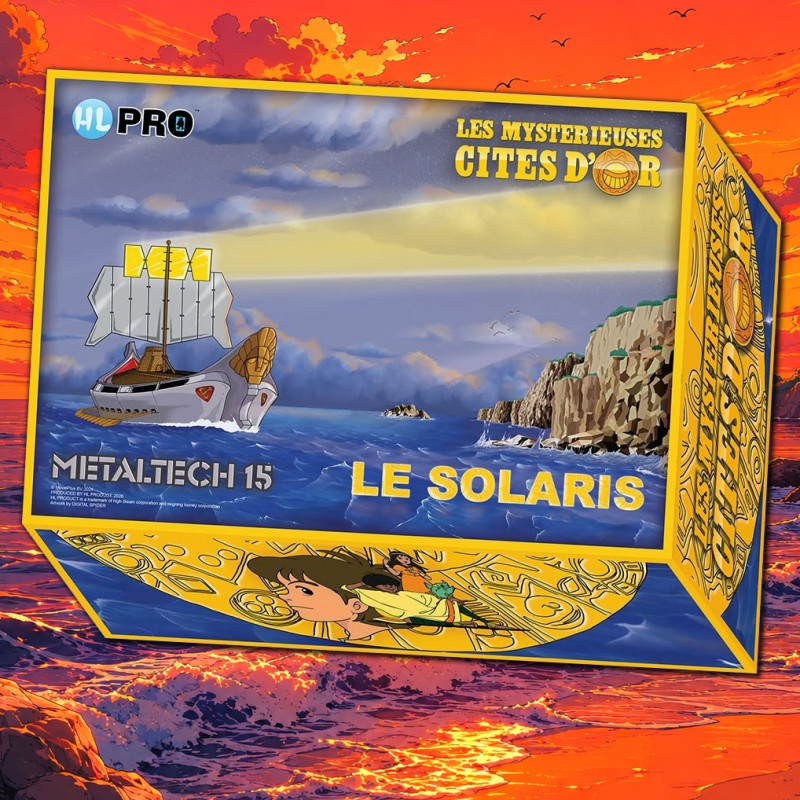 LES MYSTERIEUSES CITES D’OR Métaltech 15 Solaris HL PRO