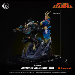 Statue Ikigai Armored All Might Tsume Art My Hero Academia