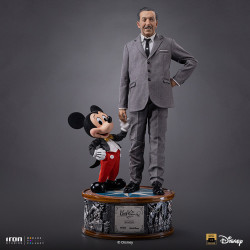 Statue Walt Disney & Mickey Mouse Legacy Replica Iron Studios Disney