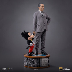 Statue Walt Disney & Mickey Mouse Legacy Replica Iron Studios Disney
