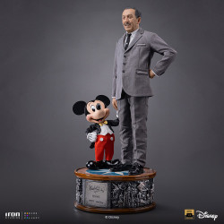 Statue Walt Disney & Mickey Mouse Legacy Replica Iron Studios Disney