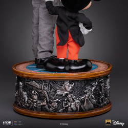 Statue Walt Disney & Mickey Mouse Legacy Replica Iron Studios Disney