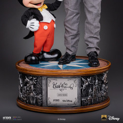 Statue Walt Disney & Mickey Mouse Legacy Replica Iron Studios Disney