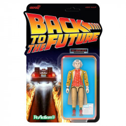 Figurine ReAction+ Doc Brown 2015 Super7 Retour vers le futur 2