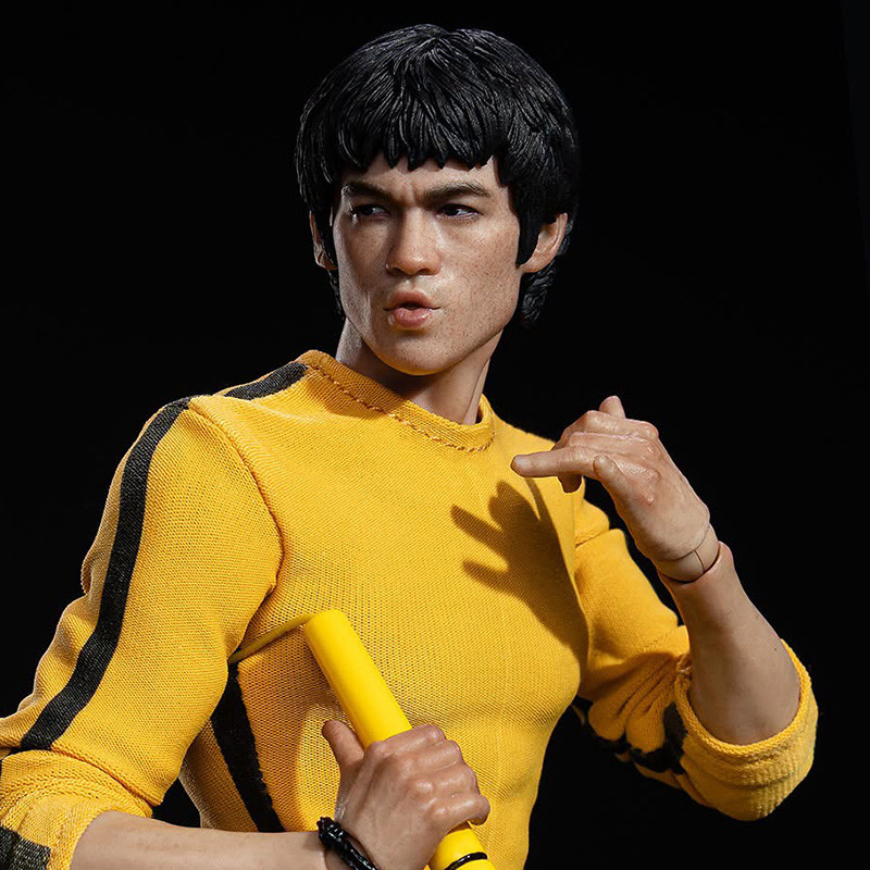 Figurine 1/12ème Bruce Lee Yellow Jumpsuit Inart Bruce Lee