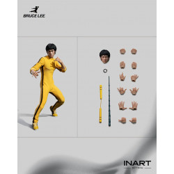 Figurine 1/12ème Bruce Lee Yellow Jumpsuit Inart Bruce Lee