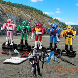GORENGER Box Set Chogokin Himitsu Sentai Gorenger Bandai