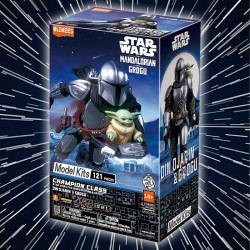 Maquette Din Djarin & Grogu Champion Class Blokees Star Wars