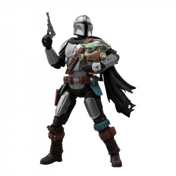 Maquette Din Djarin & Grogu Champion Class Blokees Star Wars