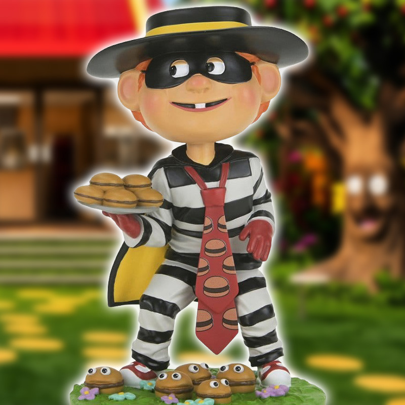 Figurine Hamburglar Head Knocker Neca McDonald's