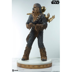 Statue Chewbacca and C-3PO Premium Format Sideshow Star Wars Episode V