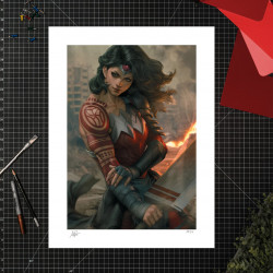 Impression Art Print Absolute Wonder Woman Sideshow DC Comics